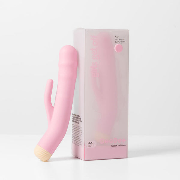 Girls Get Off Deedee Pink 19 Cm Usb Rechargeable Thrusting Rabbit  Rabbit s