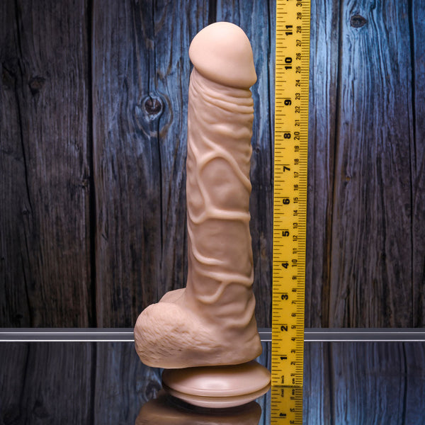 Gender X 10'' Flexskin Poseable True Feel Light Flesh 29.2 Cm Dong Realistic Dildos