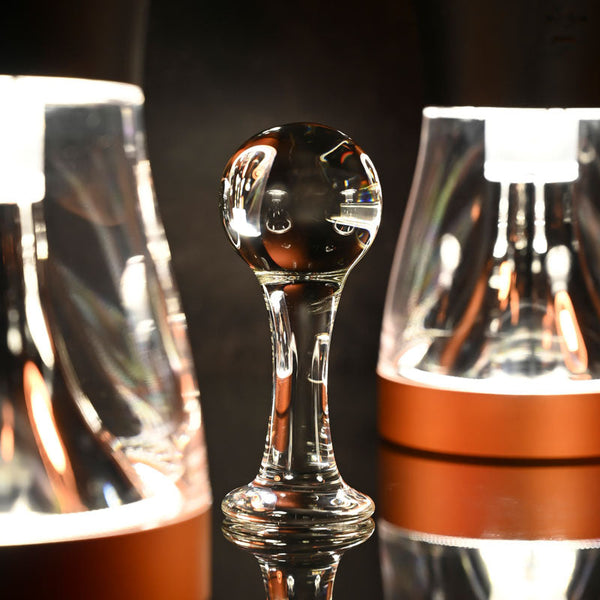 Gender X The Baller Clear Glass 11 Cm Anal Plug Non Vibrating Butt Plugs