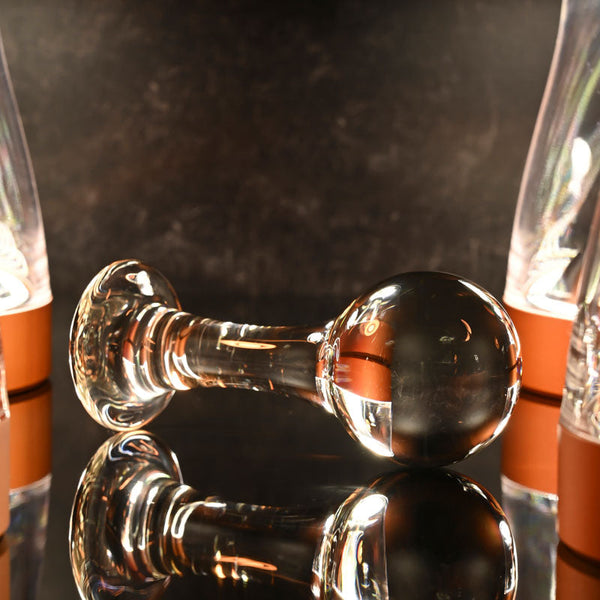 Gender X The Baller Clear Glass 11 Cm Anal Plug Non Vibrating Butt Plugs