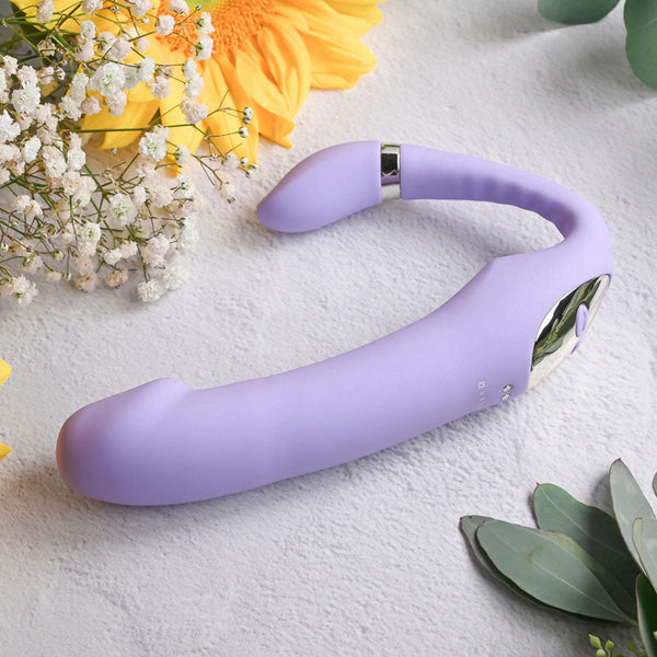 Gender X Orgasmic Orchid Lilac 19 Cm Usb Rechargeable Strapless Strap On Strap Ons