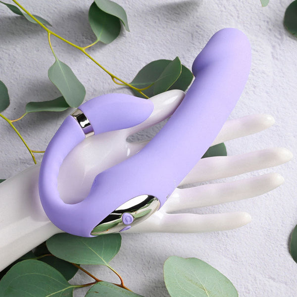 Gender X Orgasmic Orchid Lilac 19 Cm Usb Rechargeable Strapless Strap On Strap Ons
