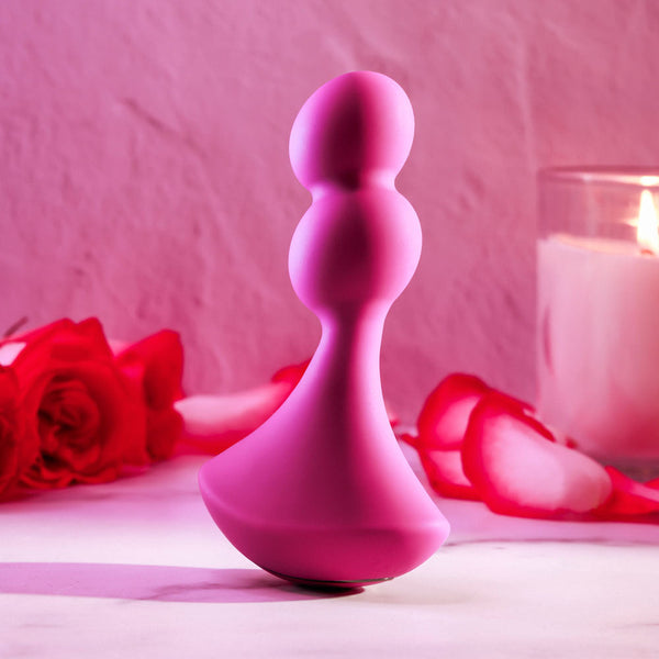 Gender X Ball Game Pink 13.5 Cm Usb Rechargeable Vibrating Butt Plug Vibrating Butt Plugs