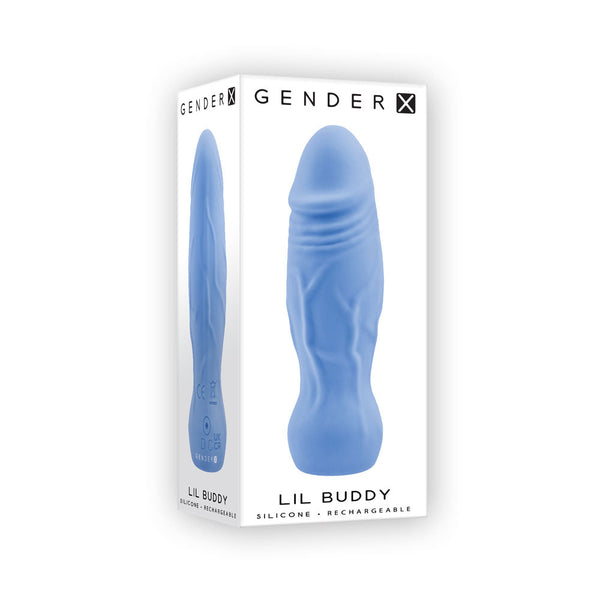 Gender X Lil Buddy Light Blue 10.1 Cm Usb Rechargeable Mini  Wireless s