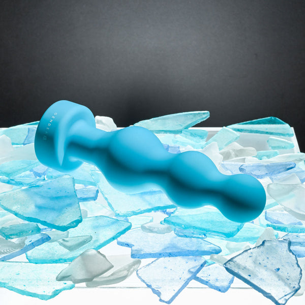 Gender X Plugged Up Blue 13.6 Cm Usb Rechargeable Butt Vibrating Butt Plugs