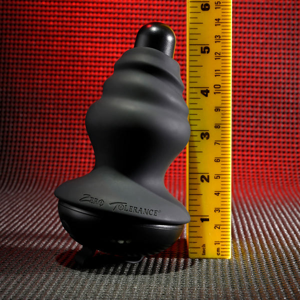 Gender X Echo Black 15.3 Cm Usb Rechargeable Butt Plug Vibrating Butt Plugs