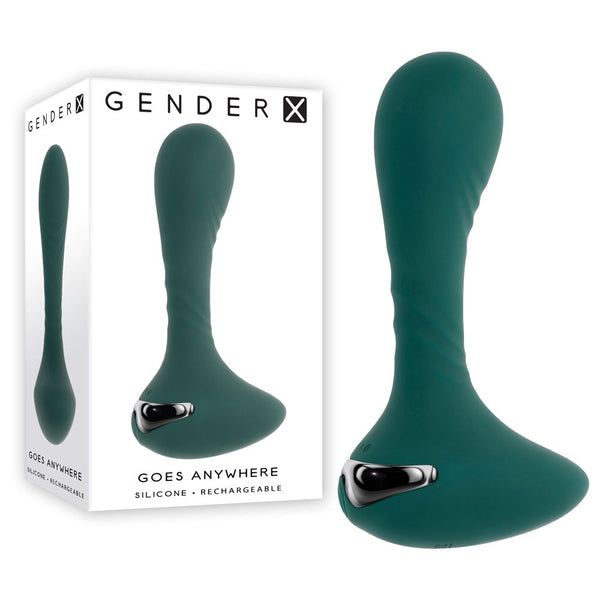 Gender X Goes Anywhere Green 12.4 Cm Usb Rechargeable  Wireless s