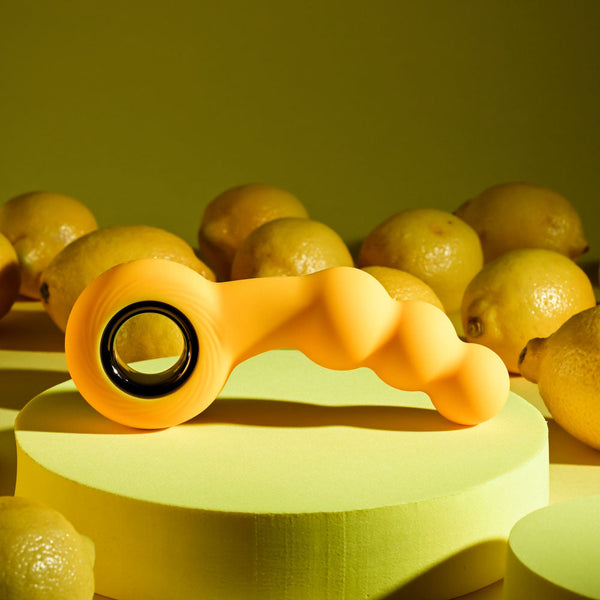 Gender X Bumble Yellow 14.9 Cm Usb Rechargeable Butt Plug Vibrating Butt Plugs