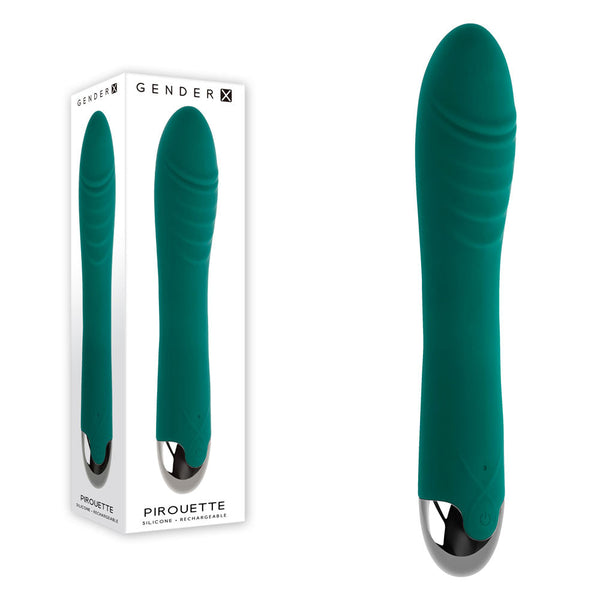 Gender X Pirouette Green 20.6 Cm Usb Rechargeable  Wireless s