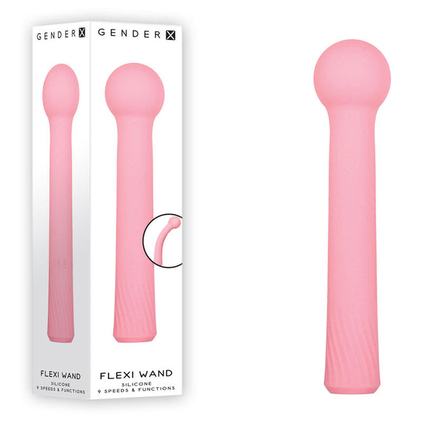 Gender X Flexi Wand Pink 16.6 Cm Usb Rechargeable  Wireless s