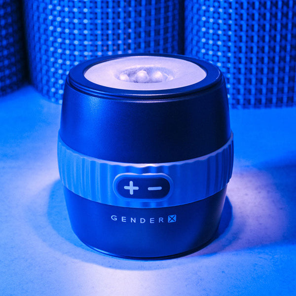 Gender X Barrel Of Fun Black Usb Rechargeable Stroker Masturbators