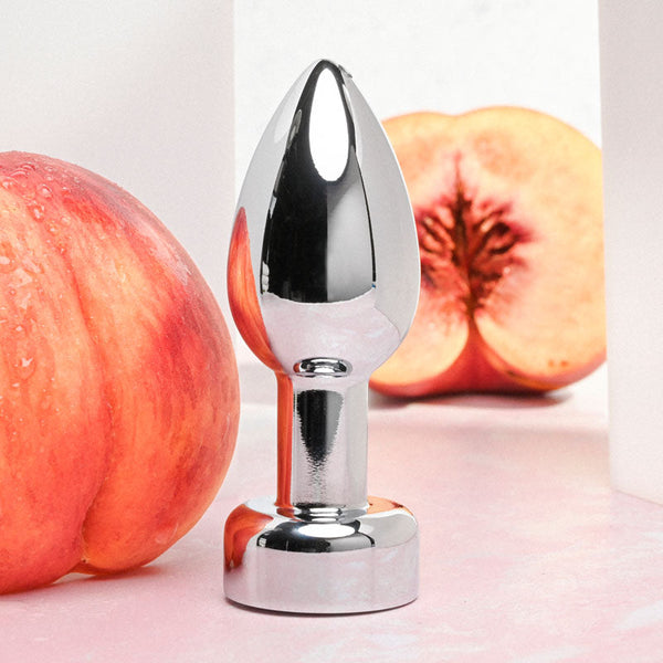 Gender X Rockin' Metal Plug Metallic 9.3 Cm Usb Rechargeable Butt Vibrating Butt Plugs