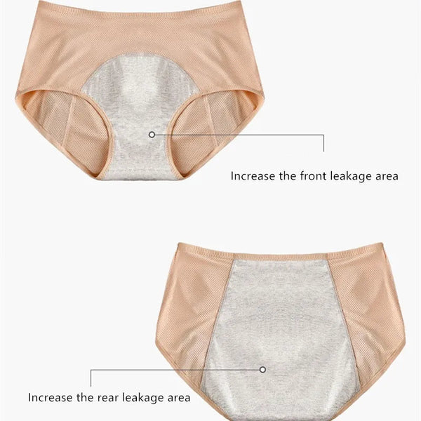 Physiological Pants For Women Comfortable Mesh Anti Leakage Sanitary Pants For Women Triangular Underwear For Women Other Women's Underwear