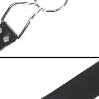 Metal Open Mouth Ring Gag  Kink Fetish Restraints Gags