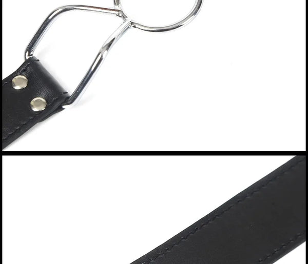 Metal Open Mouth Ring Gag  Kink Fetish Restraints Gags