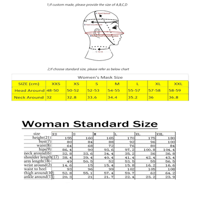 Handmade Latex Hood Fetish Rubber Mask With Braid Wigs Back Zipper Club Wear Hoods