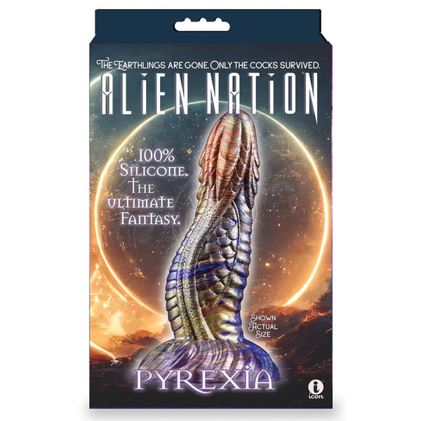 Alien Nation Pyrexia Metallic Coloured 17.8 Cm Fantasy Dong Fantasy Dildos