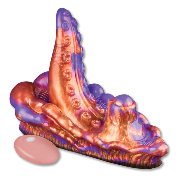 Alien Nation Copperhead Coloured Usb Rechargeable Vibrating Fantasy Grinder Pad With Remote Sex Grinders