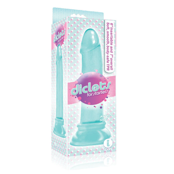 The 9'S Diclets Aqua 17.8 Cm (7") Dong Realistic Dildos