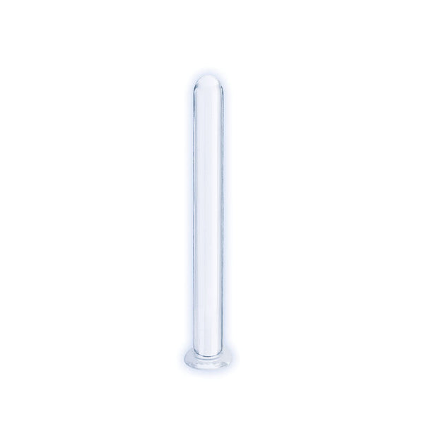 The 9'S First Glass Thins Cylindrical Clear 17.8 Cm Dildo Glass Dildos