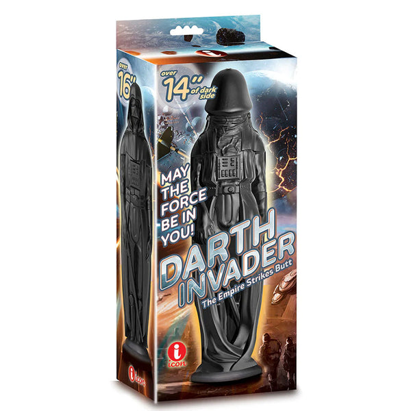 Darth Invader Black 35.5 Cm (14'') Dong Realistic Dildos