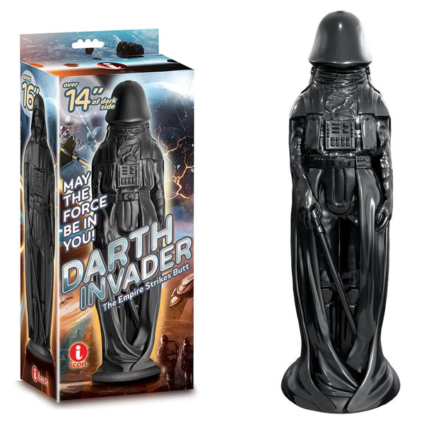 Darth Invader Black 35.5 Cm (14'') Dong Realistic Dildos