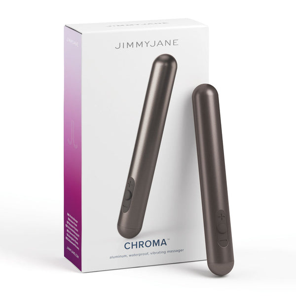 Jimmyjane Chroma Space Grey 14 Cm Usb Rechargeable Bullet Bullets