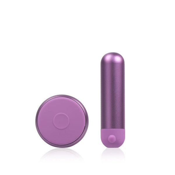 Jimmyjane Mini Chroma Purple 7.8 Cm Usb Rechargeable Bullet With Wireless Remote Bullets