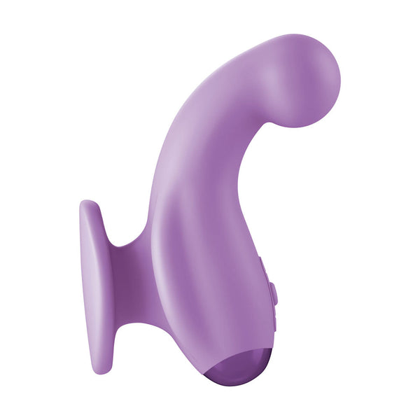 Jimmyjane Curved Gripp Purple Usb Rechargeable Finger Stimulator Massagers & Wands