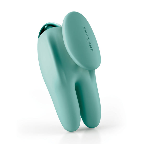 Jimmyjane Form 2 Gripp Teal 9.7 Cm Usb Rechargeable Handheld Stimulator Massagers & Wands