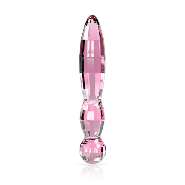 Jimmyjane Dillenia Cissus Clear Pink Glass 19.5 Cm Dildo Glass Dildos