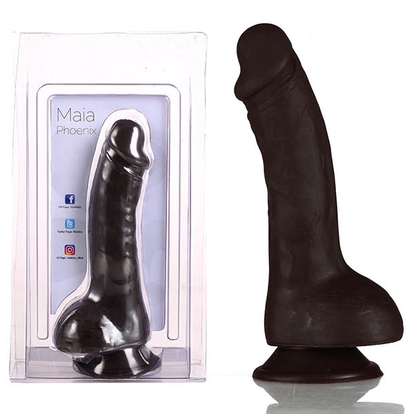 Maia Phoenix Black 20.3 Cm Dong Realistic Dildos
