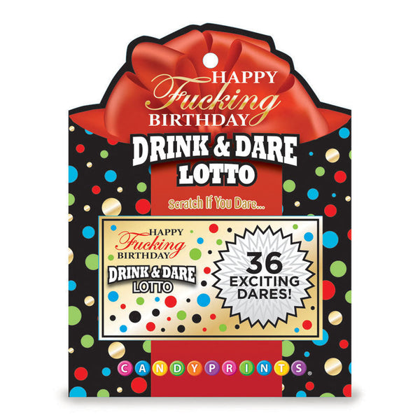 Happy Fucking Birthday Lotto Party Game Sex Games