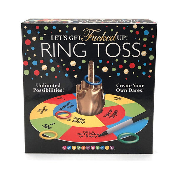 Lets Get Fucked Up Ring Toss Adult Party Game Sex Games