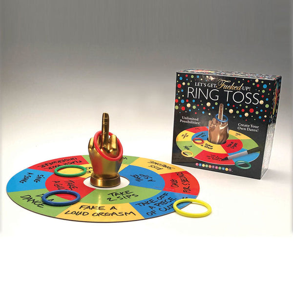 Lets Get Fucked Up Ring Toss Adult Party Game Sex Games