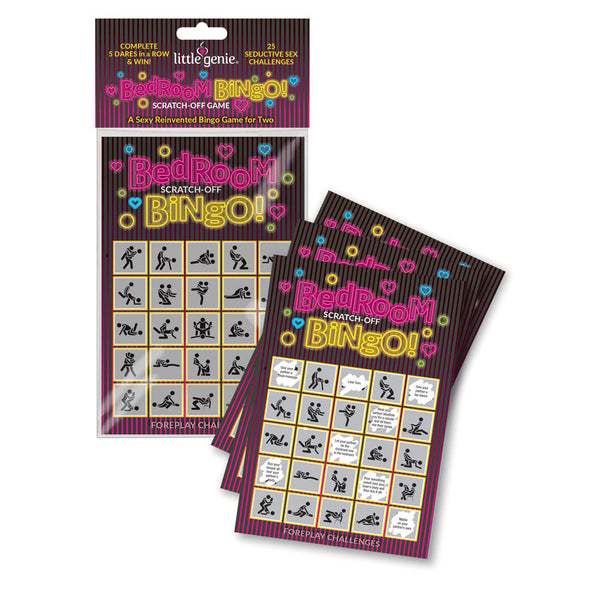 Bedroom Bingo Foreplay Scratcher Card Sex Games