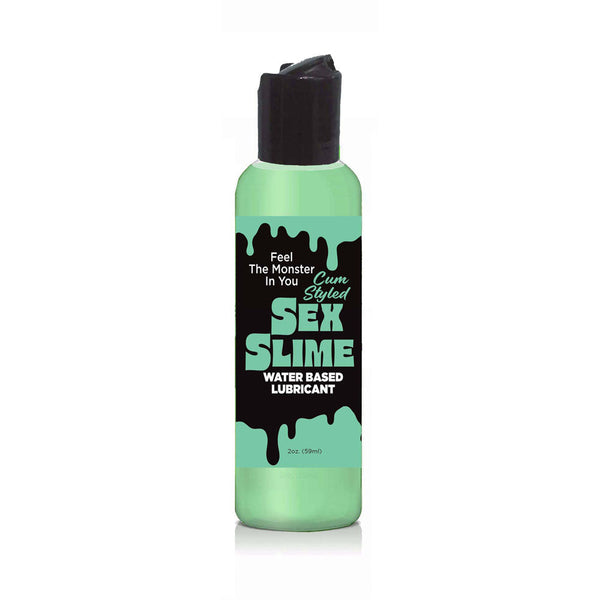 Sex Slime Cum Style Creature Lube Green 60 Ml Water Based Lubricant Bottle Lubricants