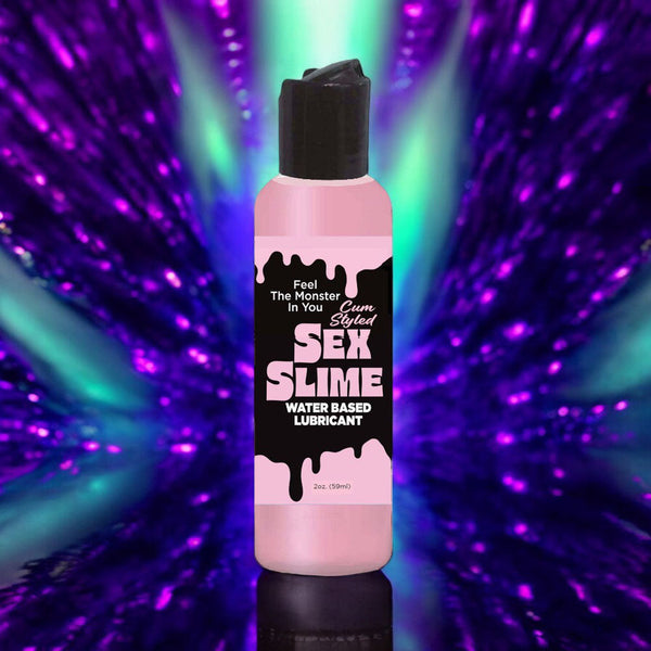 Sex Slime Cum Style Creature Lube Pink 60 Ml Green Water Based Lubricant Bottle Lubricants