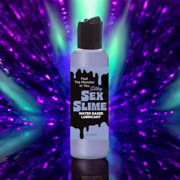 Sex Slime Cum Style Creature Lube Purple 120 Ml Water Based Lubricant Bottle Lubricants