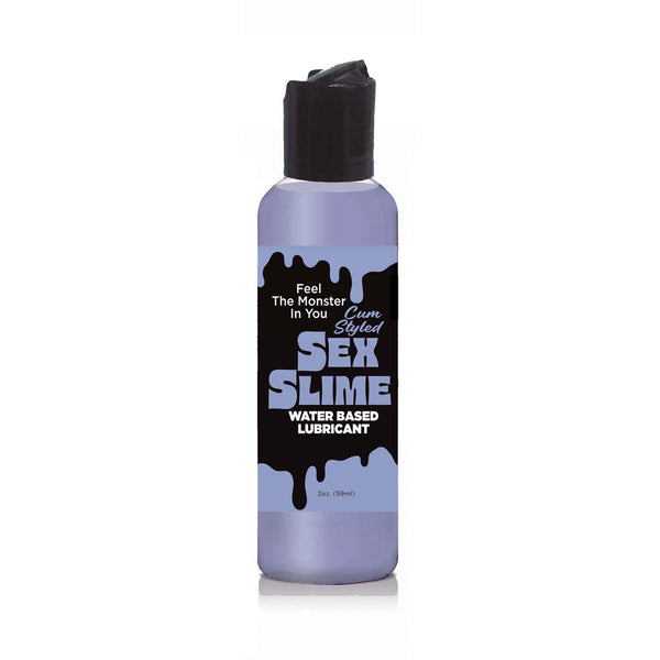 Sex Slime Cum Style Creature Lube Purple 60 Ml Water Based Lubricant Bottle Lubricants