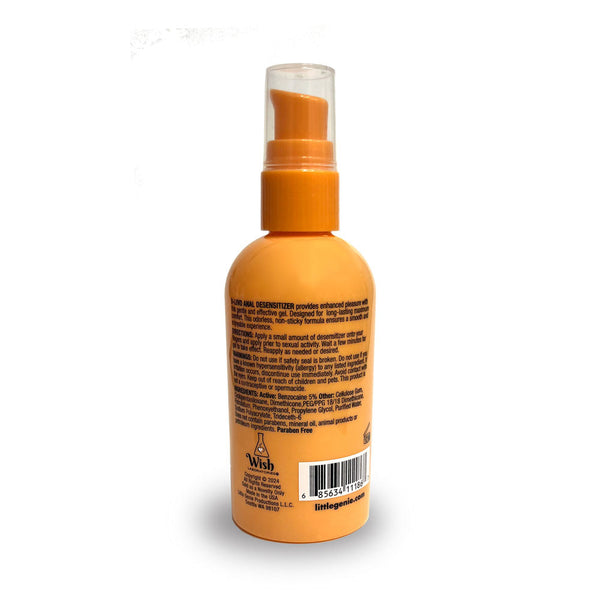 B Luvd Anal Desensitising Lubricant Water Based 118 Ml Bottle Lubricants