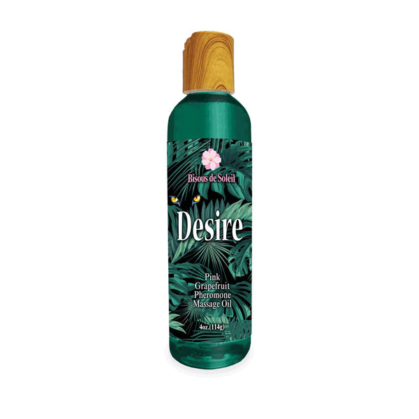 Desire Pheromone Massage Oil Pink Grapefruit Scented 118 Ml Lubricants