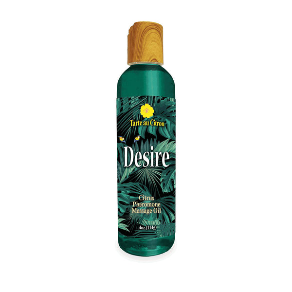 Desire Pheromone Massage Oil Citrus Scented 118 Ml Lubricants