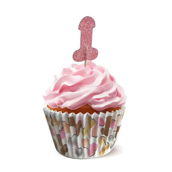 Glitterati  Party Cupcake Set Of 24 Party Gags & Tricks