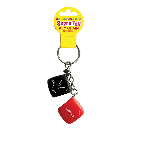 Super Fun Key Chain Sex Dice Erotic Novelty Keychain Party Gags & Tricks