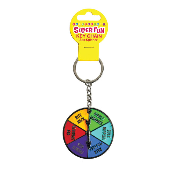 Super Fun Key Chain Sex Spinner Naughty Novelty Keychain Party Gags & Tricks