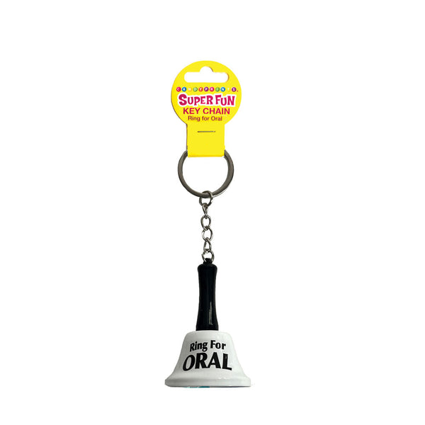Super Fun Key Chain Ring For Oral Novelty Bell Keychain Sex Games