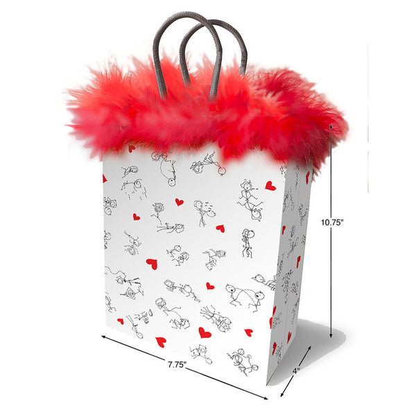 Naughty Stick Figures Gift Bag Novelty Placeholder