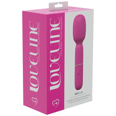 Loveline Bella Pink 14 Cm Usb Rechargeable Massage Wand Massagers & Wands