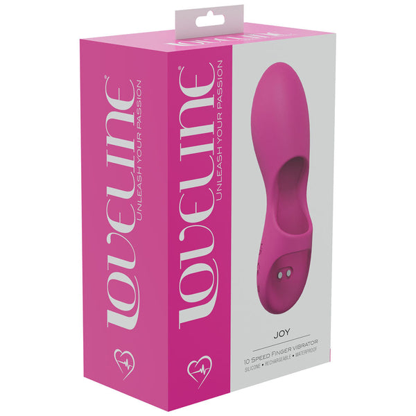 Loveline Joy Pink Usb Rechargeable Finger Stimulator Massagers & Wands